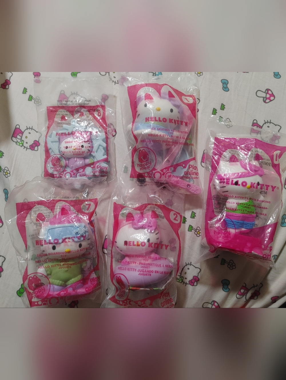 NEW Hello Kitty McDonald's Toys Y2K 2000s Collectibles